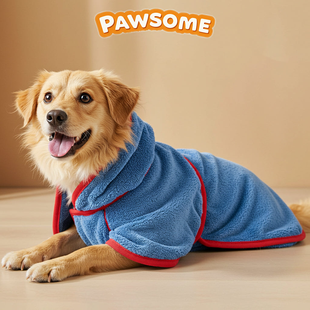 πΆ Ultra-Absorbent Quick-Dry Dog Bathrobe β π Limited Time Offer β 50% OFF Today Only!