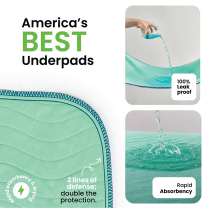 Washable Underpads / Pack of 4