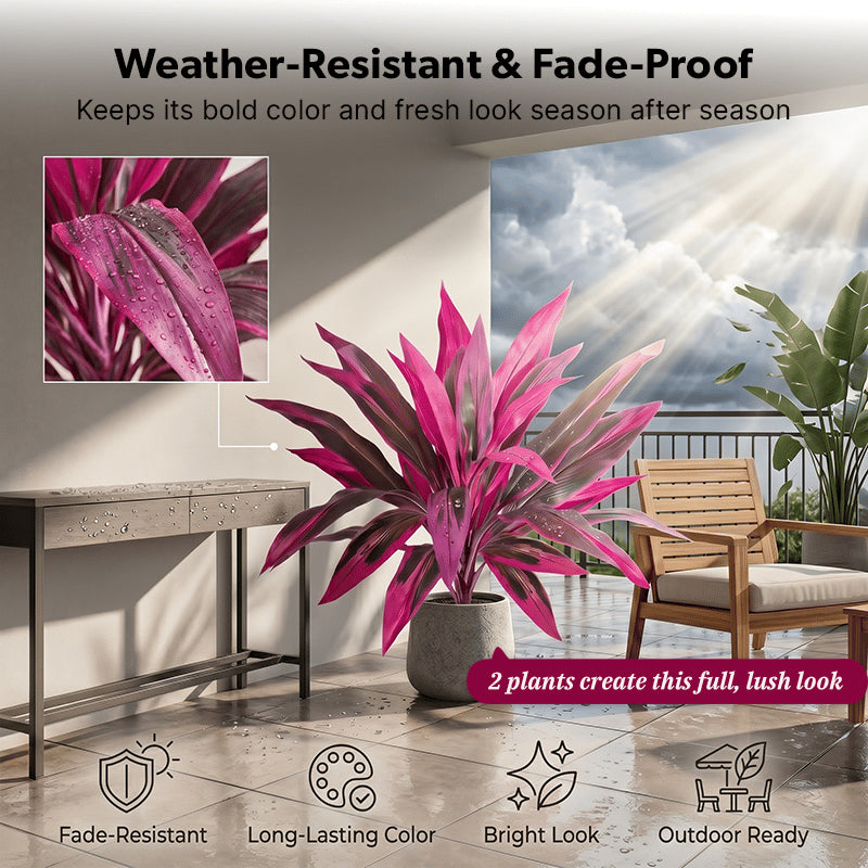 Vibrant Artificial Tropical Plant (Buy 1 Get 1 FREE🎉)