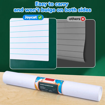 📝✨Giant Magnetic Lined Paper Whiteboard 28” x 22” – 🧑‍🏫💕