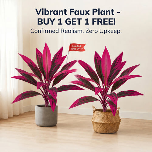 Vibrant Artificial Tropical Plant (Buy 1 Get 1 FREE🎉)