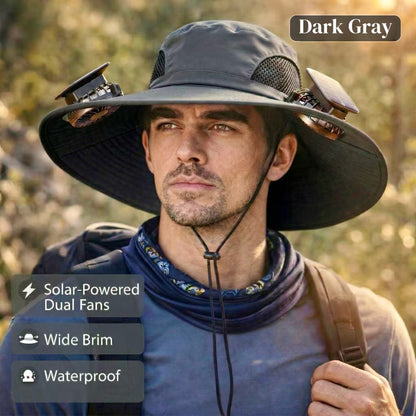 Solar-Powered Cooling Hat