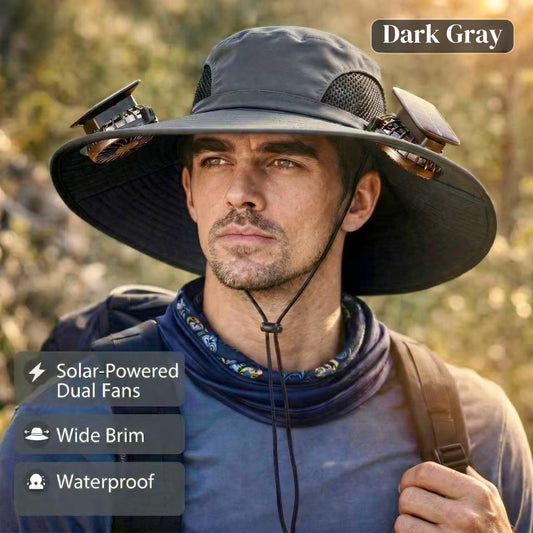Solar-Powered Cooling Hat