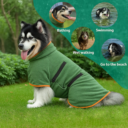 🐶 Ultra-Absorbent Quick-Dry Dog Bathrobe – 🕒 Limited Time Offer – 50% OFF Today Only!