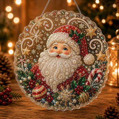 Christmas DIY Diamond Painting Hanging Ornament Kit