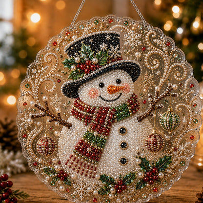 Christmas DIY Diamond Painting Hanging Ornament Kit